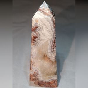 Mexican Lace Agate Tower